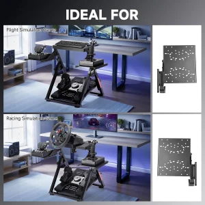 Flight & Racing Simulator Stand, Foldable Gaming Cockpit - Thumbnail Image 3