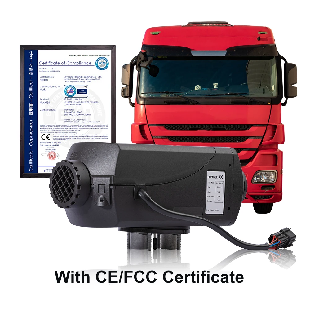 12V 2KW Diesel Air Heater  for RV Camper Van - Image 4