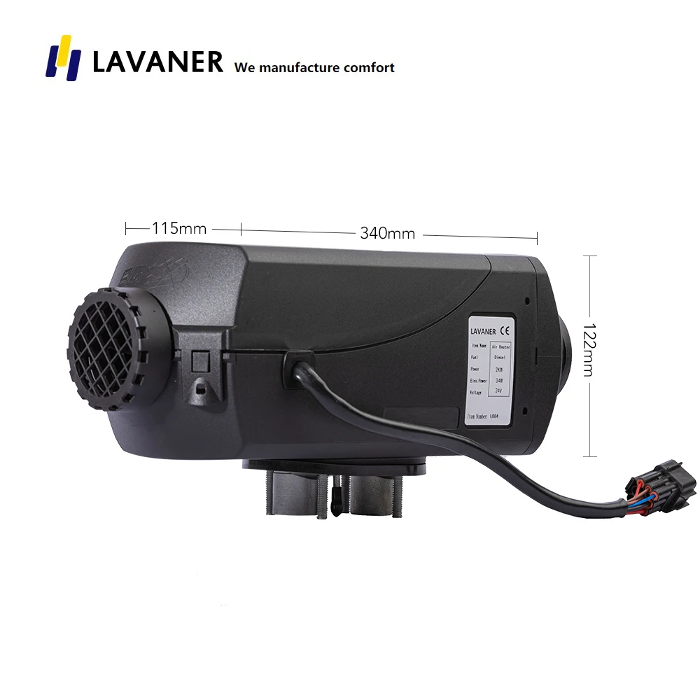 12V 2KW Diesel Air Heater  for RV Camper Van - Image 1