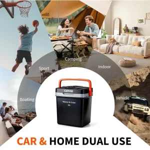 26L Portable Car Cooler & Warmer, - Thumbnail Image 3