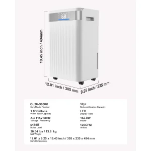 Dehumidifier for Home - Thumbnail Image 7