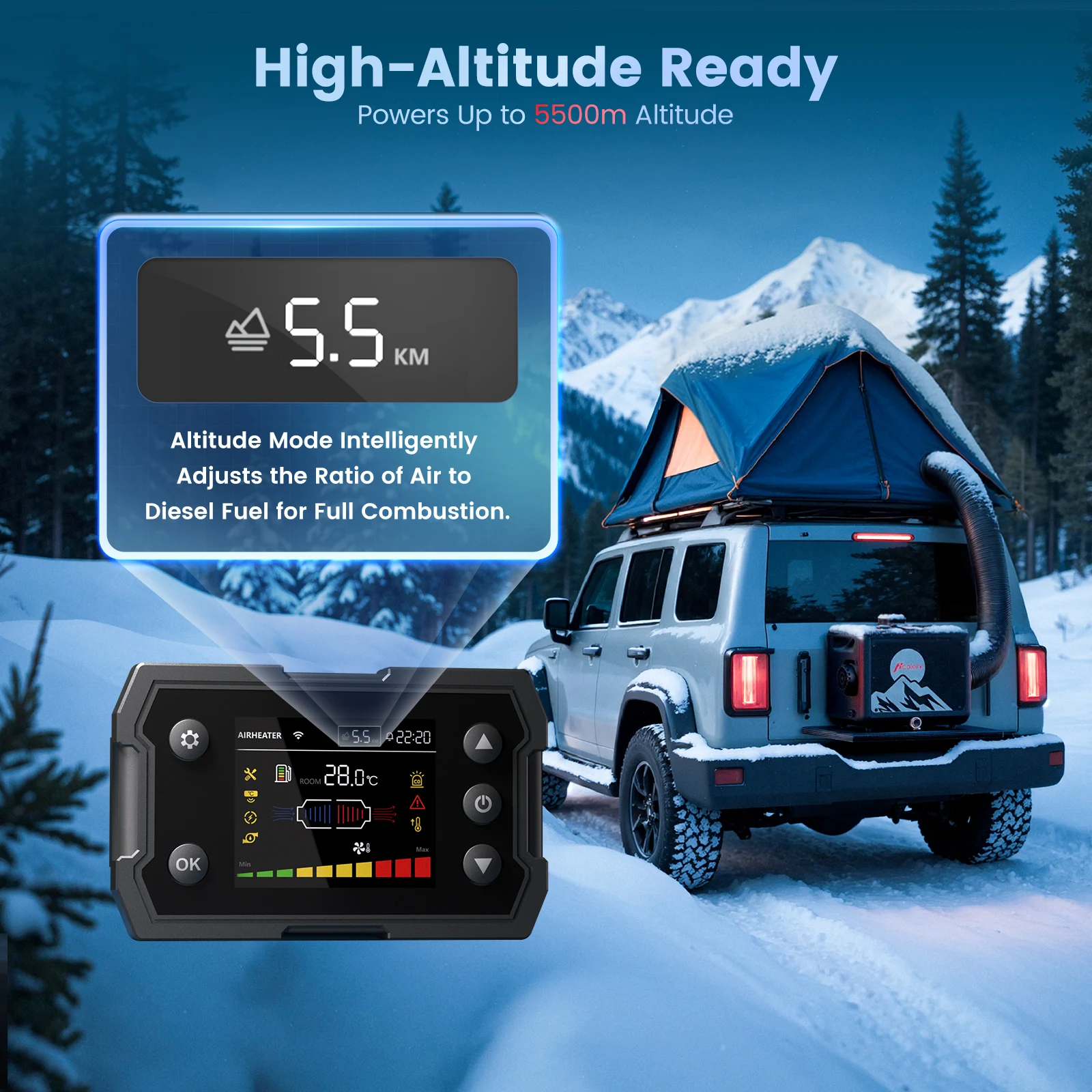 8KW Diesel Parking Heater with App Control - Image 8