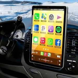 10inch Android 15 2+32G Wireless Carplay Double Din Backup Camera Split Screen - Thumbnail Image 2