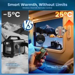 8KW Diesel Parking Heater with App Control - Thumbnail Image 6