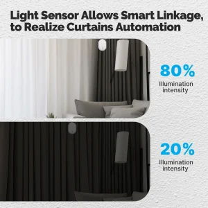Smart Electric Curtain Robot Timing Auto Opener Closer - Thumbnail Image 3