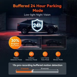 Dashcam 2.7K Front and Rear 5Camera HDR - Thumbnail Image 5