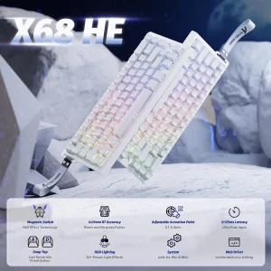 X68 HE Rapid Trigger Mechanical Gaming Keyboard