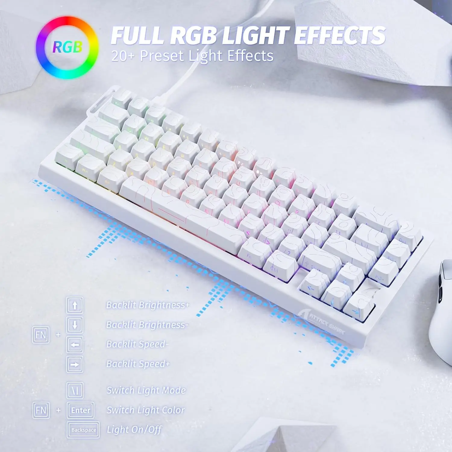 X68 HE Rapid Trigger Mechanical Gaming Keyboard - Image 4