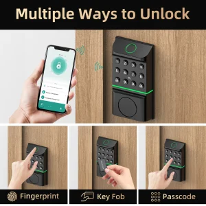 Smart Lock Keyless Entry Door Lock Fingerprint - Thumbnail Image 4