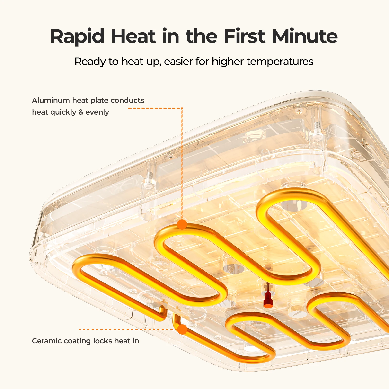 12x10 in Portable Heat Press Machine - Image 4