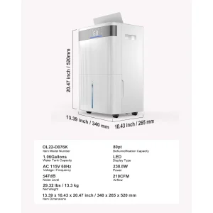 Dehumidifier for Home - Thumbnail Image 8