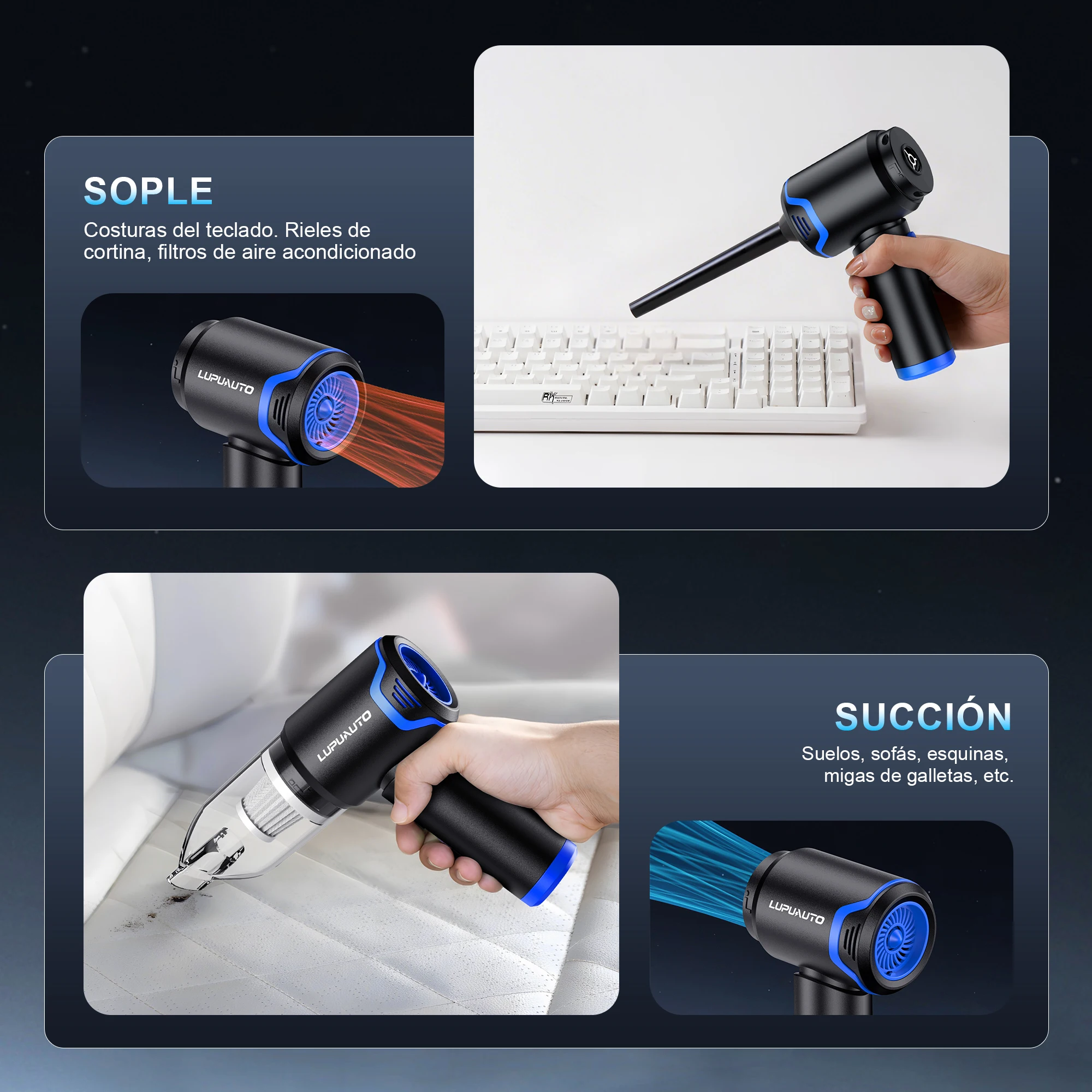 Portable Wireless Car Vacuum Cleaner - Image 6