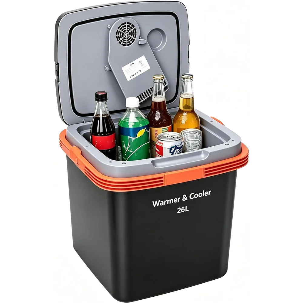 26L Portable Car Cooler & Warmer, - Image 7
