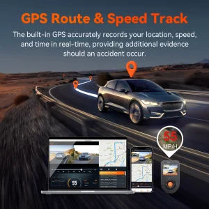 Dashcam 2.7K Front and Rear 5Camera HDR - Thumbnail Image 6