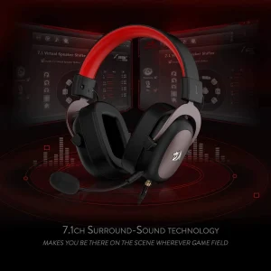 Redragon H510 Zeus Wired Gaming Headset - - Thumbnail Image 3