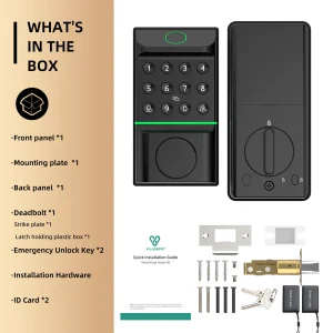 Smart Lock Keyless Entry Door Lock Fingerprint - Thumbnail Image 7