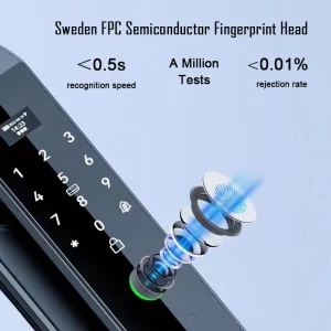 3D Face Recognition Digital Door Lock - Thumbnail Image 3