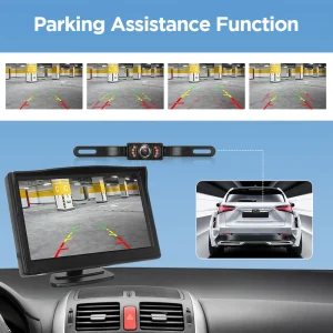 5Inch Rear View Camera, Portable Monitor Screen Reversing Camera - Thumbnail Image 4