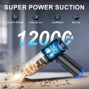 Portable Wireless Car Vacuum Cleaner - Thumbnail Image 5