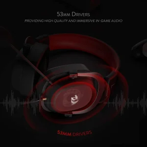 Redragon H510 Zeus Wired Gaming Headset - - Thumbnail Image 4