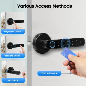 Smart Door Handle Lock Fingerprint/Password