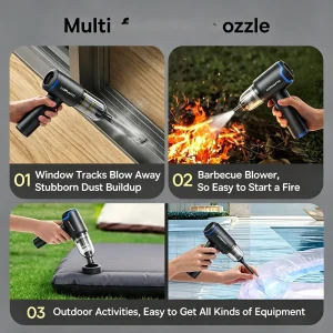 Portable Wireless Car Vacuum Cleaner - Thumbnail Image 2