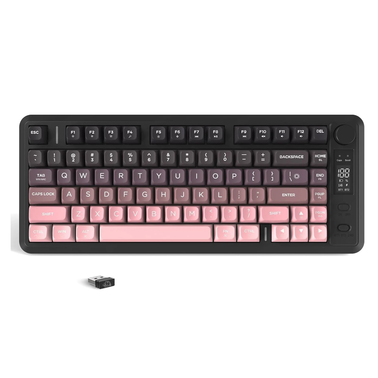 ATTACK SHARK M75 Wireless Membrane Gaming Keyboard - Image 7