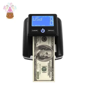 Counterfeit Bill Detector 2-in-1 Detect Count 1-999