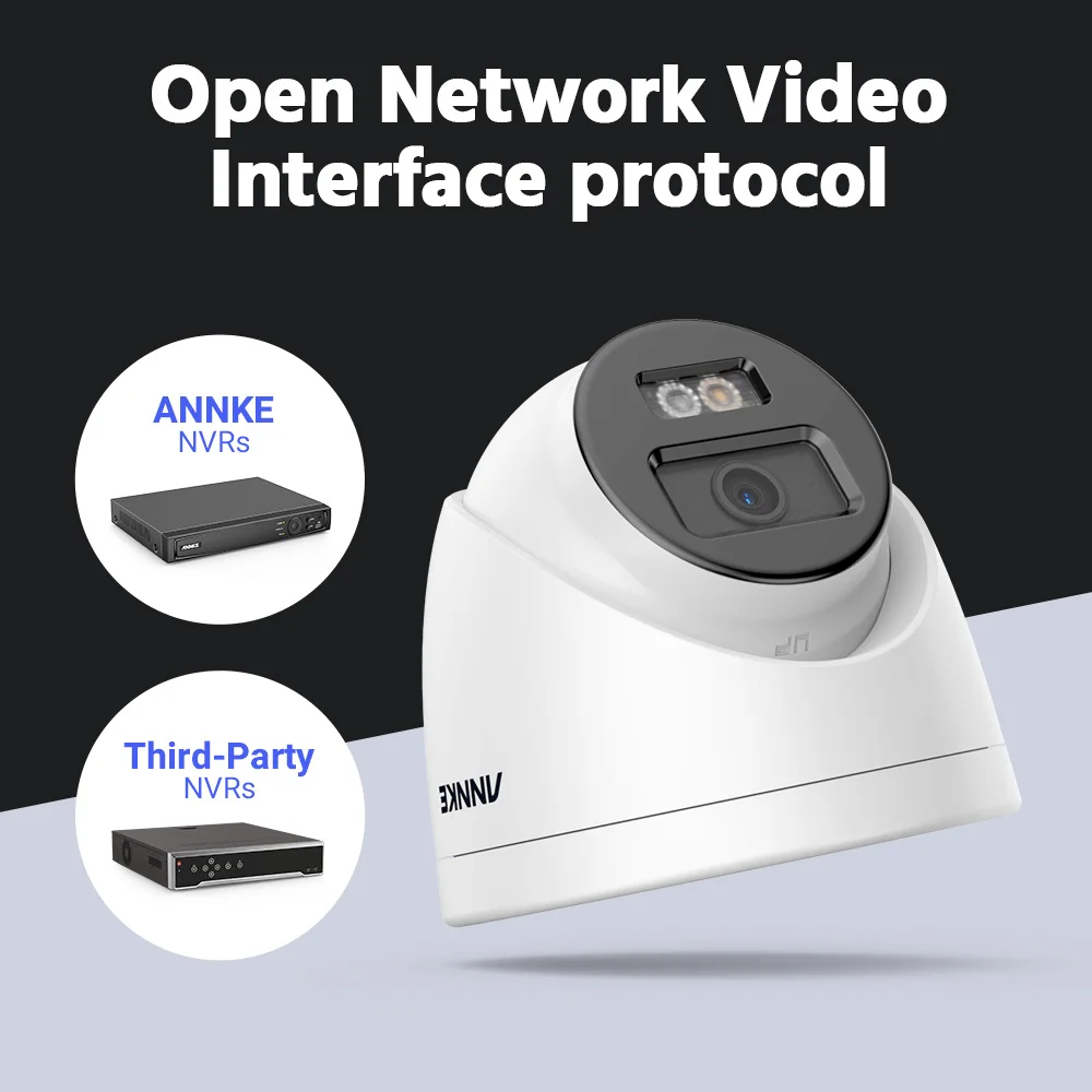 Smart Dual-Light PoE IP Camera, Motion Detection 2.0, H.265+ 30m Night Vision, Built-in Mic, I - Image 8