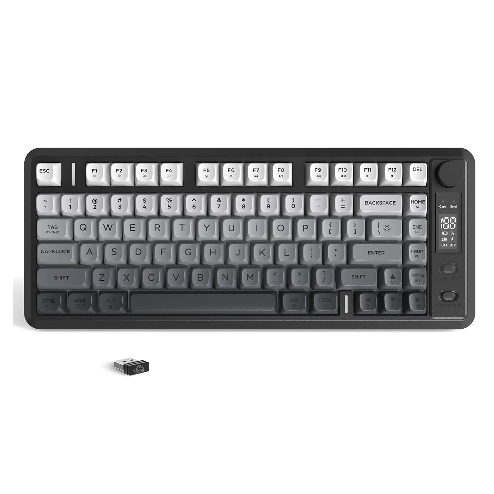 ATTACK SHARK M75 Wireless Membrane Gaming Keyboard - Image 9
